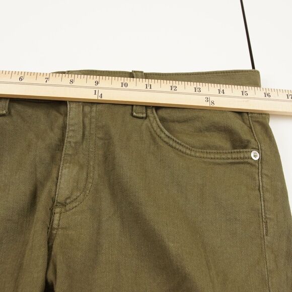 Rag & Bone Green Skinny Jeans with Stretch Fit - Picture 5 of 12